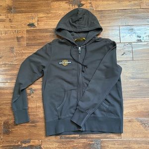 Harley Davidson Studded Zip Sweatshirt